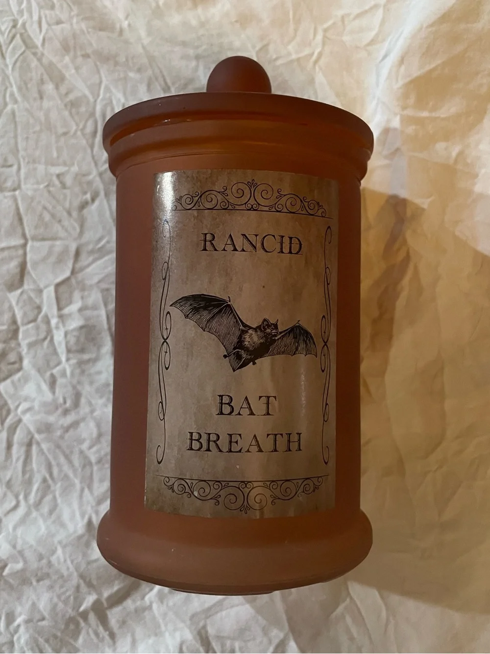 Rancid Bat Breath Vial Halloween Decor